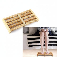 Traditional Wooden Roller Foot Massager - Each
