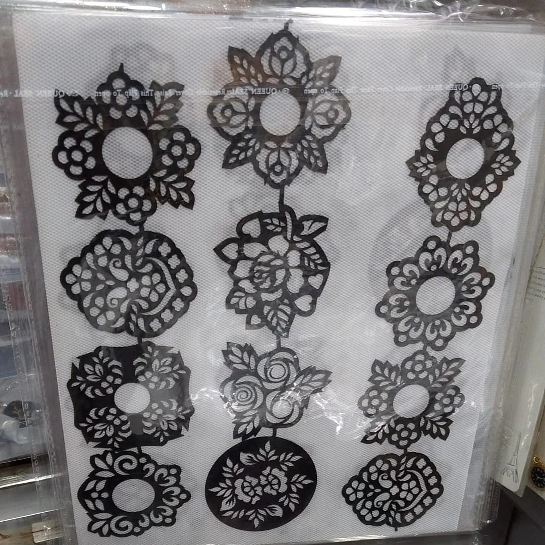 Mehndi Stencils 12 Bunch Designs