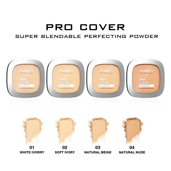 Maliao Pro Cover Super-Blendable Perfecting Compact Powder