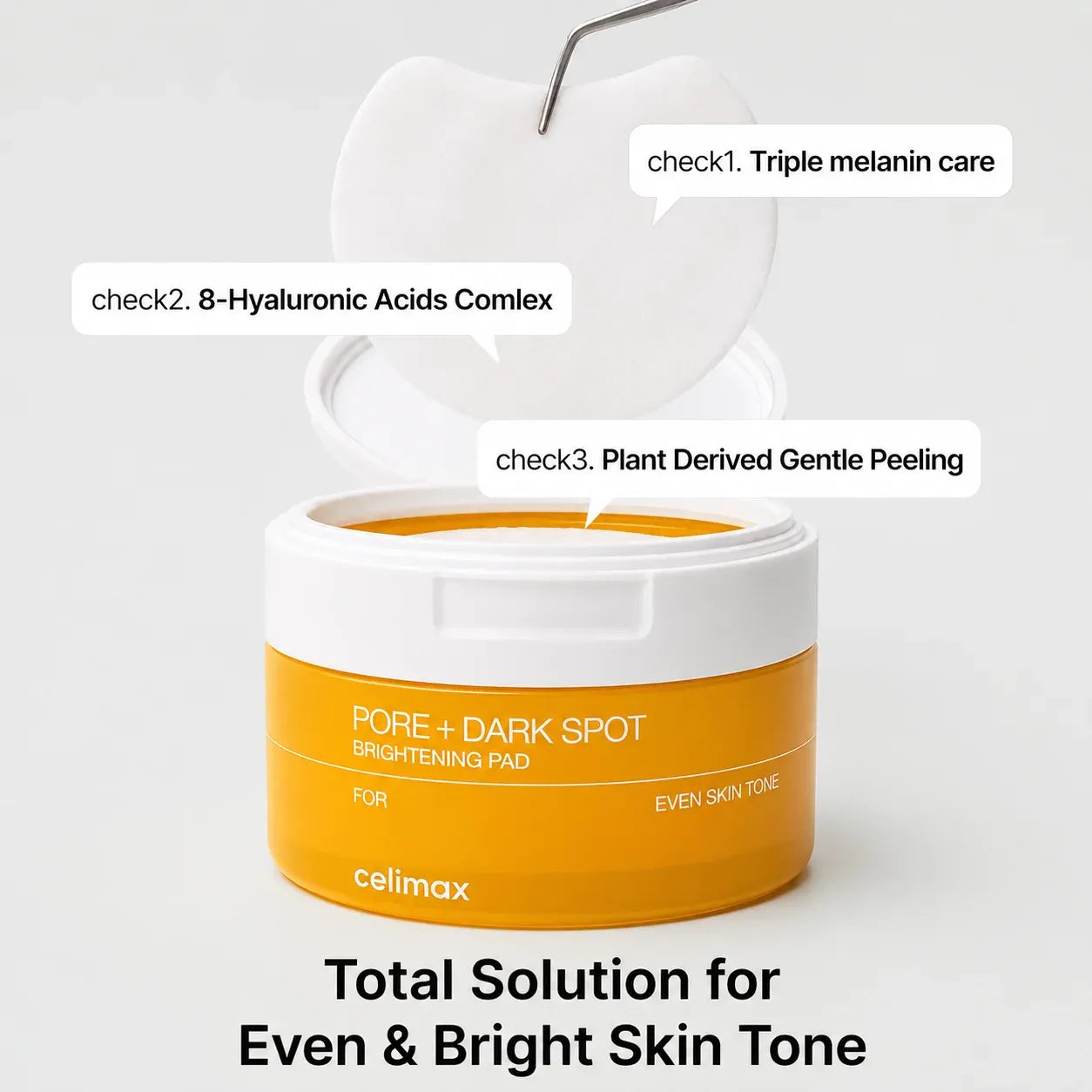 Celimax Pore + Dark Spot Brightening Pad - 40pcs