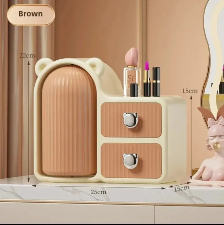 Premium Quality Rotating Desktop Cosmetics Storage Box