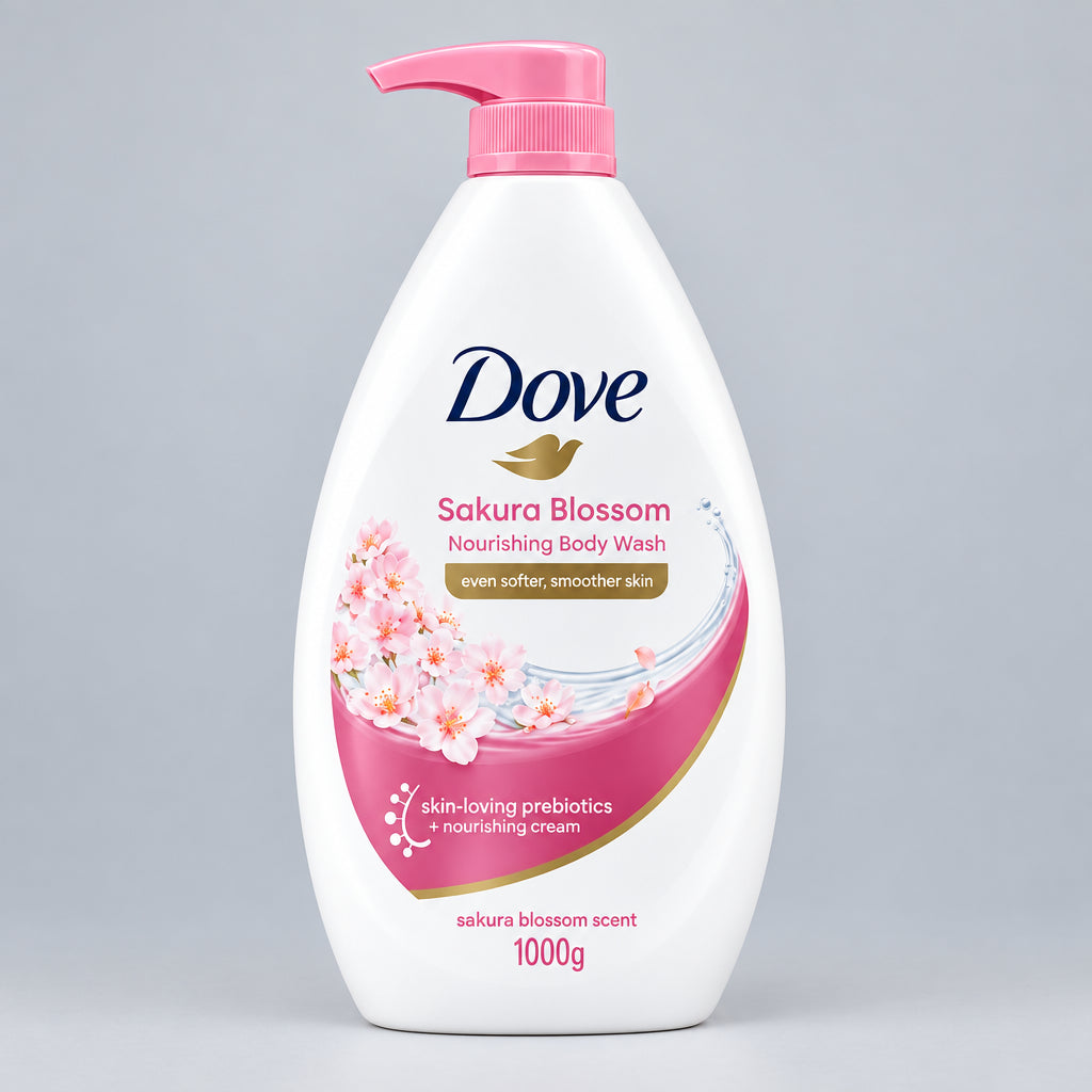 Dove Sakura Blossom Body Wash - 1000g