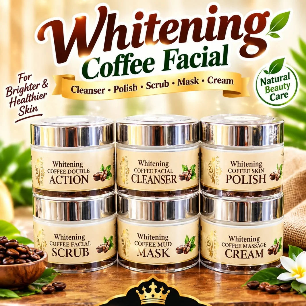 Brightening Coffee Exfoliating & Nourishing Facial Kit