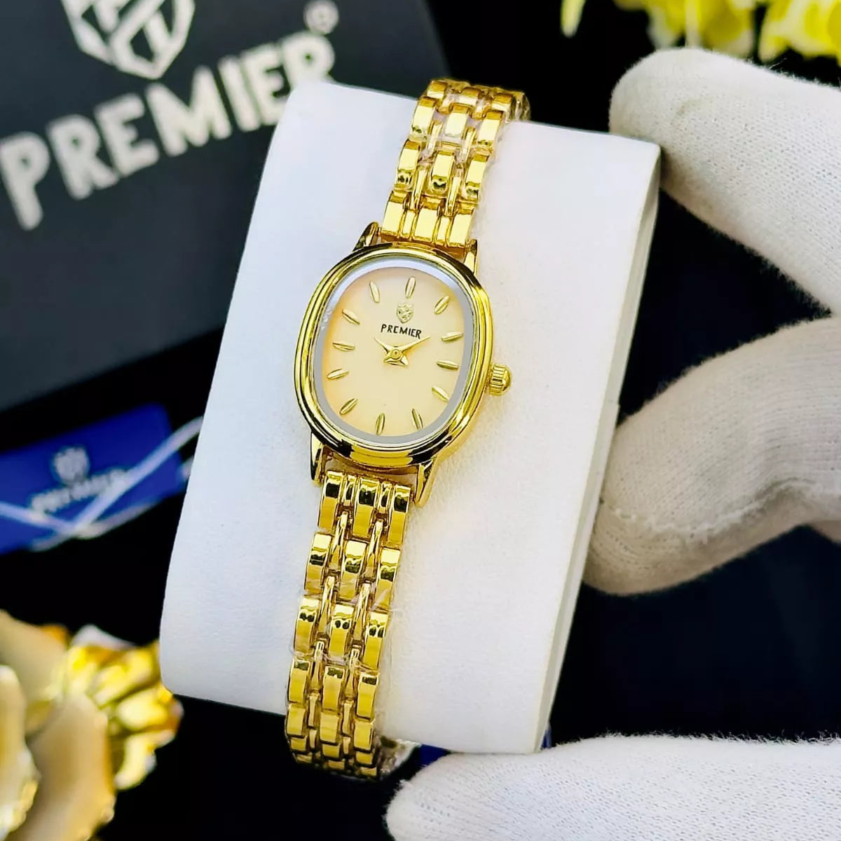 PREMIER Ladies Fancy Collection – New Arrival Butterfly Lock Watch - With Box