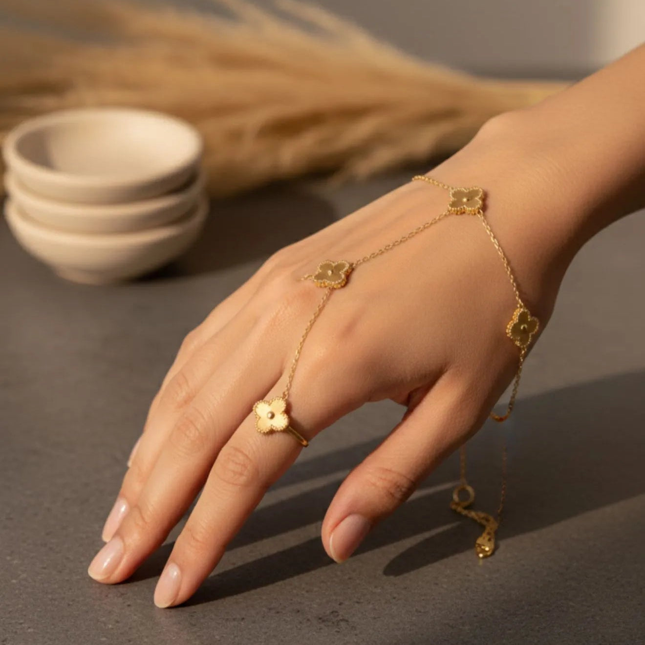 Hand Chain Bracelet