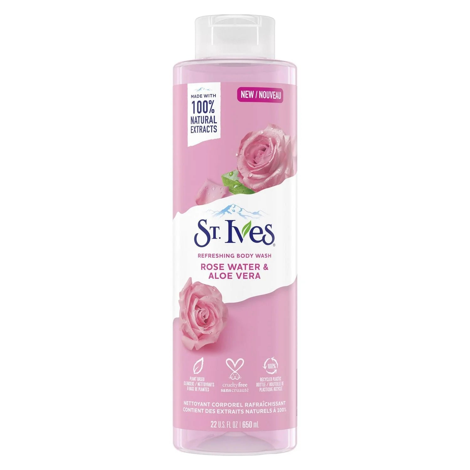 Stives Body Wash Rose Water & Aloe Vera