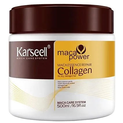 Karseell Collagen Hair Treatment Deep Repair Conditioning +Argan Oil Shampoo