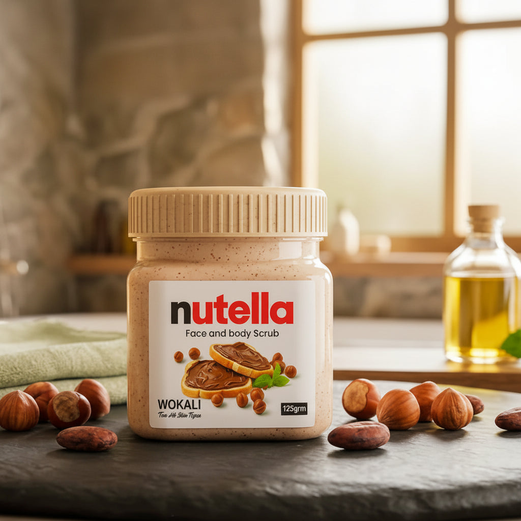 Wokali Nutella Face & Body Scrub - 125g