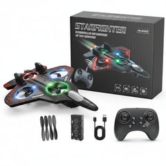 Fighter Jet Drone 2.4GHz Remote Control Airplane Toy with 6-Axis