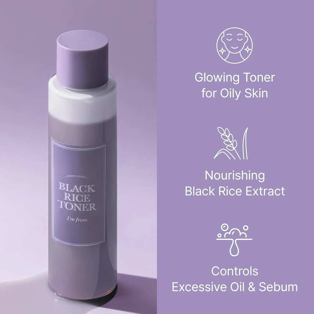I'm From Miniature of Black Rice Toner for Oily Skin - 150ml