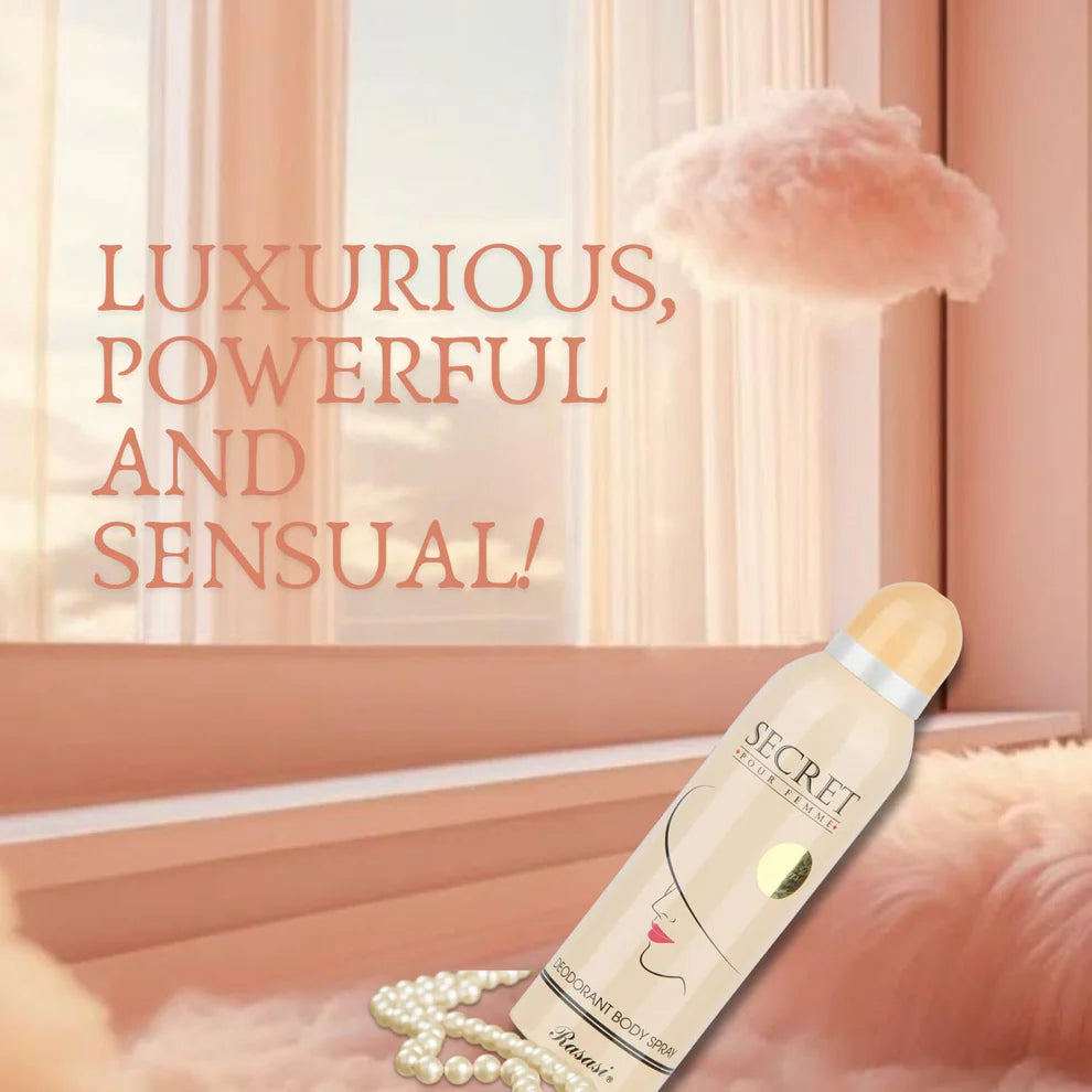 Rasasi Secret Feelings Body Spray for Women - 200ml