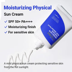 Isntree - Hyaluronic Acid Natural Sun Cream SPF50+ PA++++ 50ml - MADE IN KOREA
