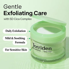 Torriden Balanceful Cica Toner Pads - 60Pcs