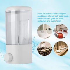 Wall Mount Liquid Soap & Lotion Dispenser for Bathroom & Kitchen - 500ml