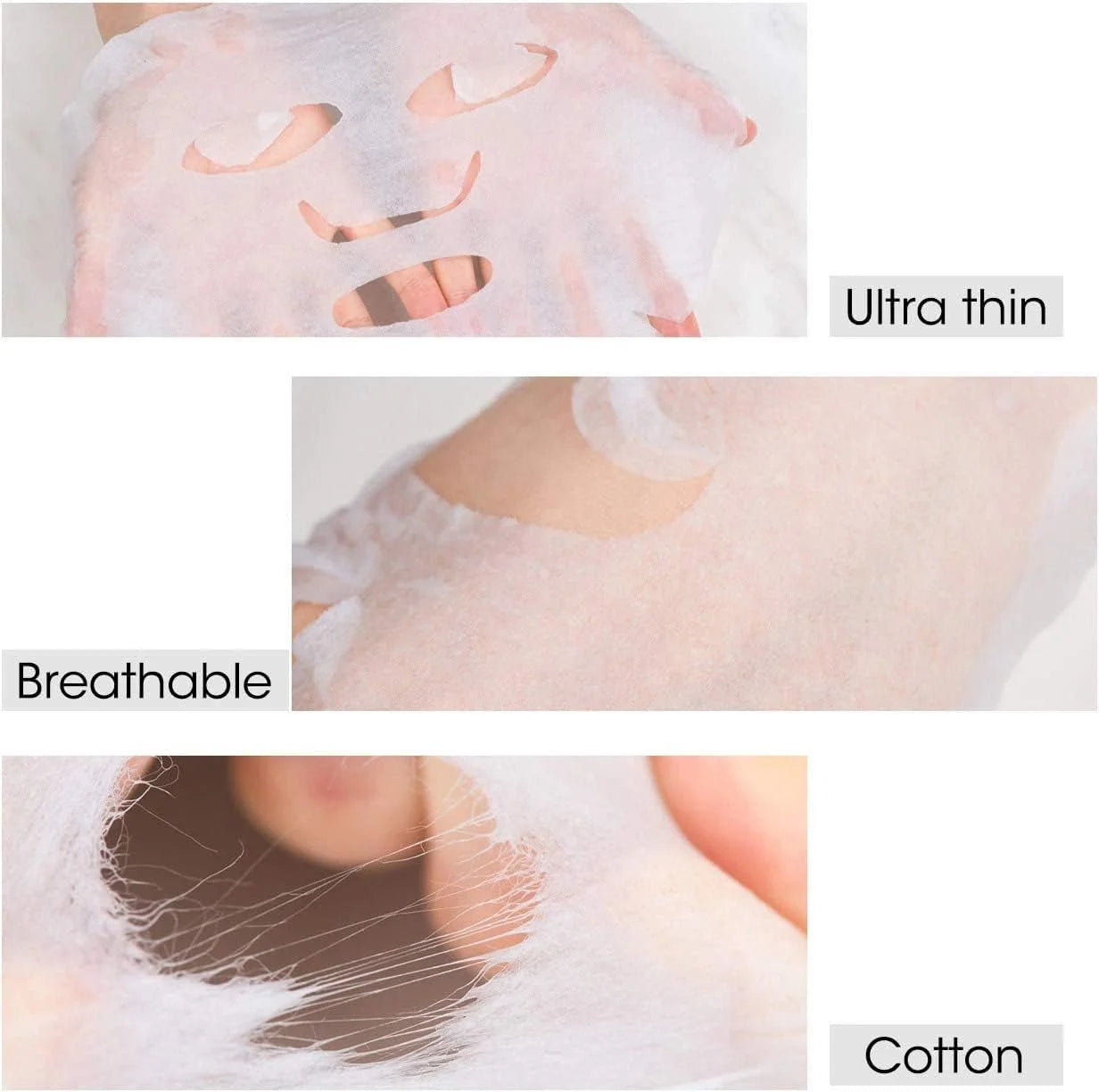 Keli 40 Pcs Disposable Compressed Facial Mask