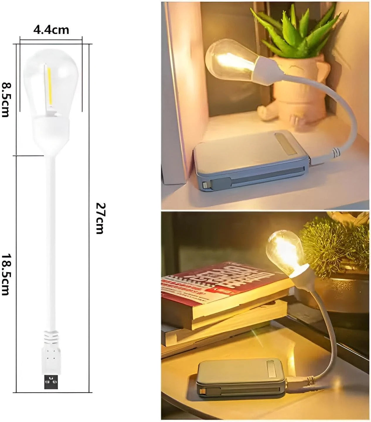 Dimmable Eye-Caring Table Lamp with 360° Adjustable Angles