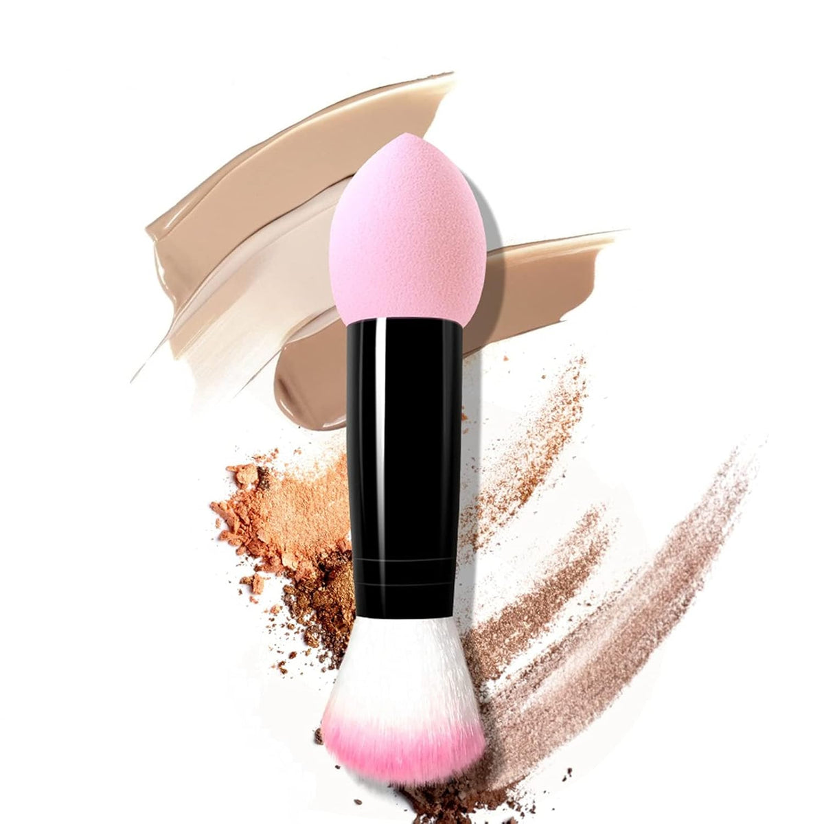 MAN FEI 2in1 Puff & Brush