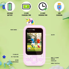 Learning Play Toy Mobile Phone with Dual Camera