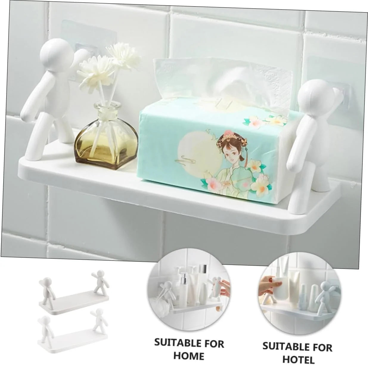 Happyyami Floating Wall Mounted Shelves