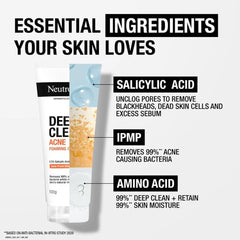 Neutrogena Deep Clean Acne Foaming Cleanser - 100g