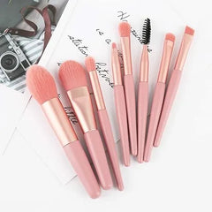 8‑Piece Mini Makeup Brush Set