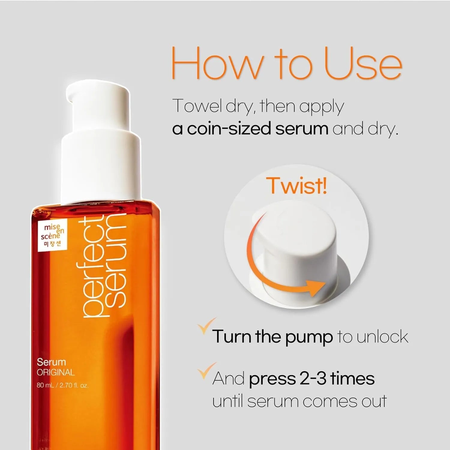 Original Mise En Scene - Perfect Serum - 80ml