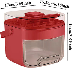 Ice Tray, Chilling Cube Maker Bin