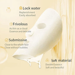 Oyax Rice Whitening and Brightening Facial Mask - 10 PCS