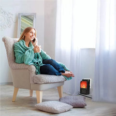 Portable Mini Electric Fan Heater Low Energy