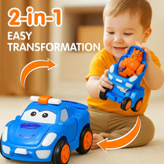 Transforming Toy Car – 2-in-1 Robot & Car Toy for Boys & Girls