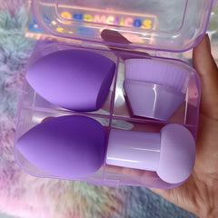 4 In 1 Makeup Sponge Set - Each