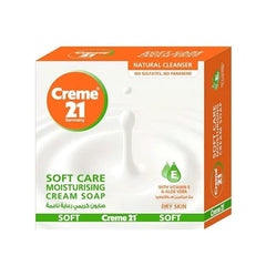 Cream 21 Soft Care Moisturising Cream Soap - 125g