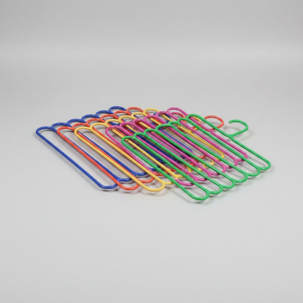 Plastic 5-Layer Multi-Functional Hanger-Each