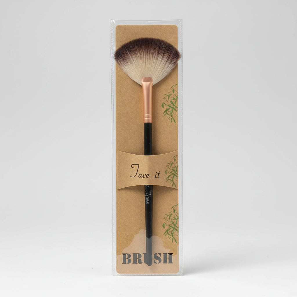 Fan-Shaped Makeup Brush