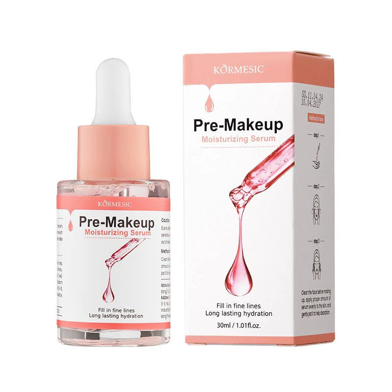 KORMESIC Pre-Makeup Serum with Castor Oil & Niacinamide Moisturizing Skincare Serum - 30ml