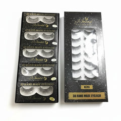JJ Model 3D Hand Made Eyelashes - 10 Pcs