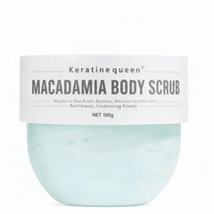 Keratine Queen Macadamia Body Scrub  - 150g