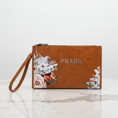 Floral Wristlet Clutch
