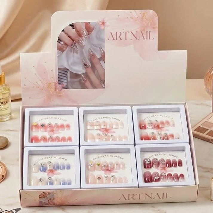 Artnail Luxury Reusable Press-On Nails Set
