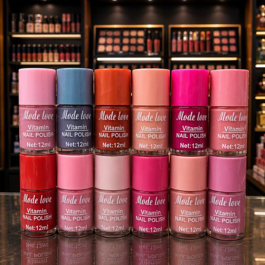 Mode love permit nail polish - 12 Pcs Set