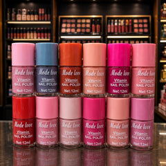 Mode love permit nail polish - 12 Pcs Set