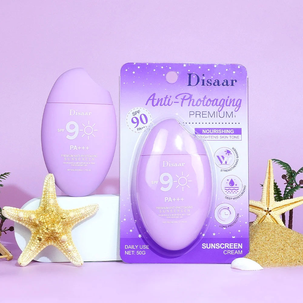 Disaar Anti-Photoaging Premium Sunscreen featuring SPF 90 PA+++ – 50g