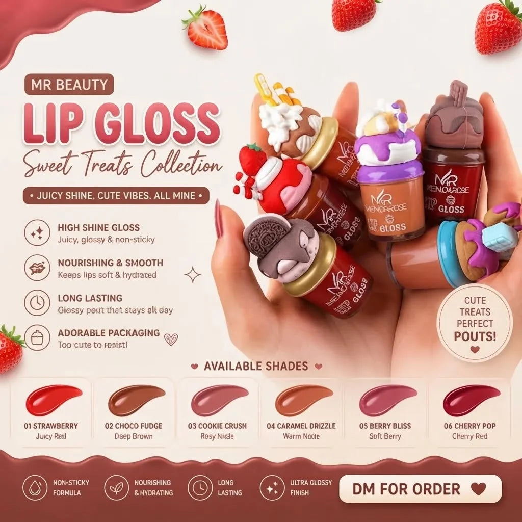 Melinda Rose Cupcake Lip Balm