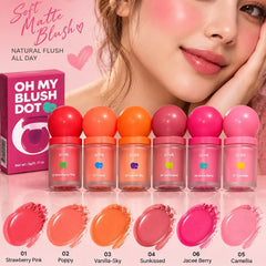 Oh My Blush Dot Soft Matte Blush
