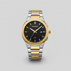 CHAXIGO Executive Timepiece - Two-Tone Gold and Steel Watch