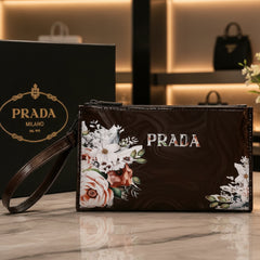 Floral Wristlet Clutch
