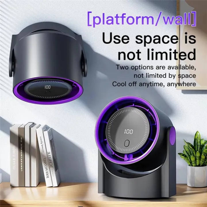 Desktop Circulating USB Rechargeable Cooling Fan Each