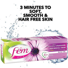 FEM USA Hair Removal Cream with Rejuvenating Chamomile - 120g