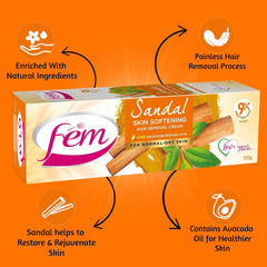 Fem U.S.A. Sandal  Hair Removal Cream  - 120g