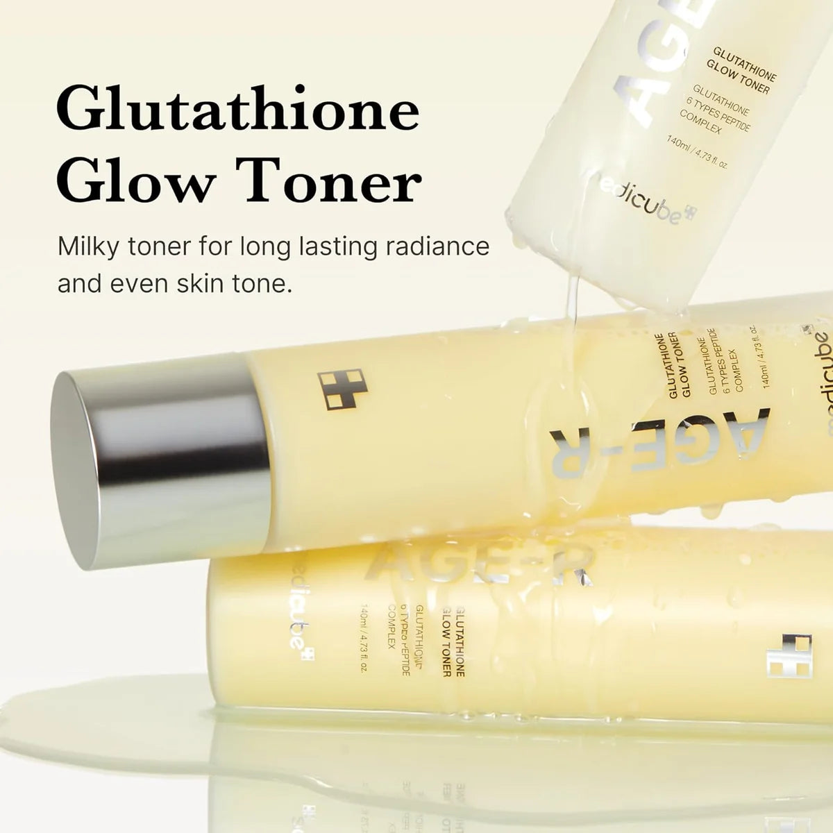 Medicube - AGE-R Glutathione Glow Toner - 140ml